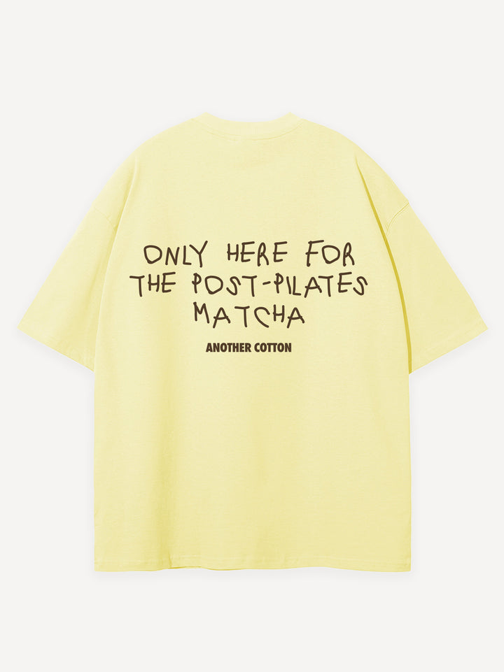 Post Pilates Oversized T-Shirt