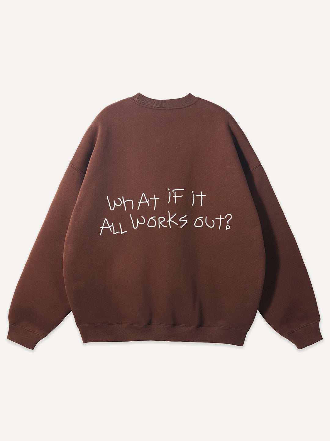 What If Oversized Sweatshirt