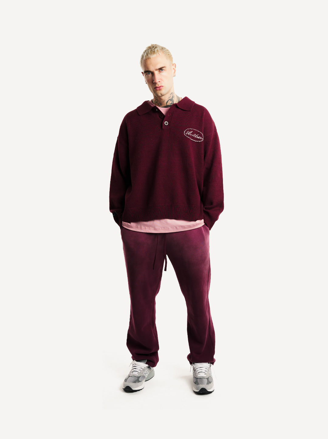 Another Three Button Knit Sweater