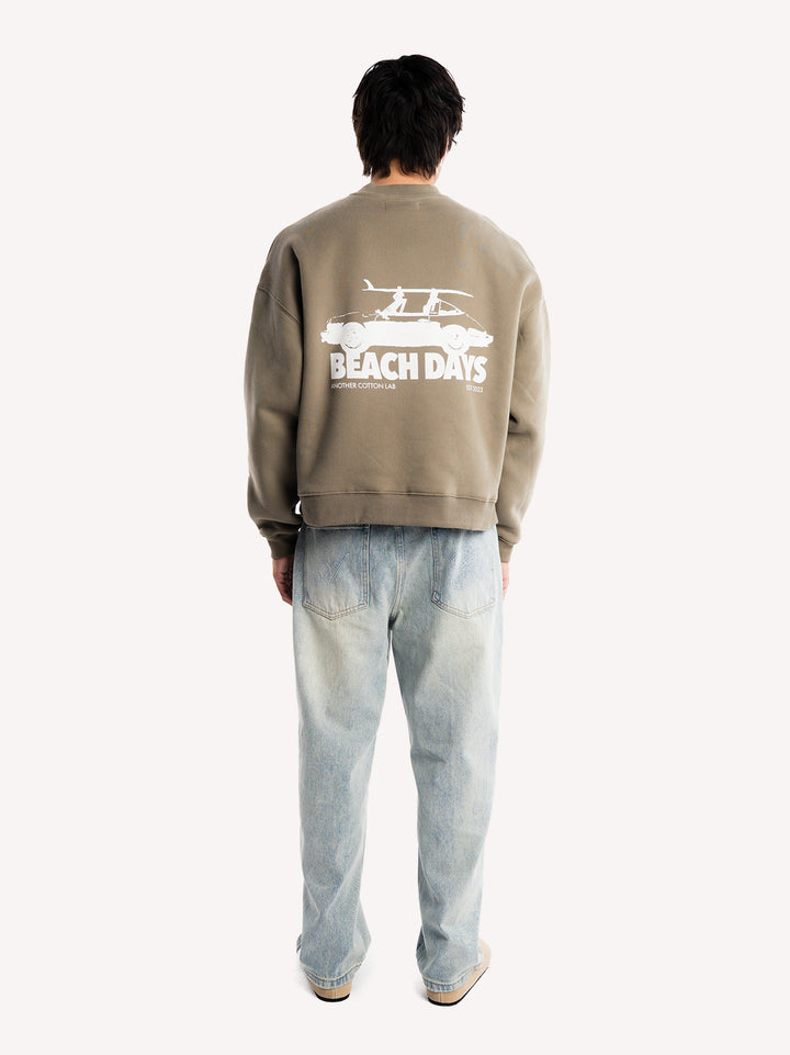 Beach Days Oversized Sweatshirt