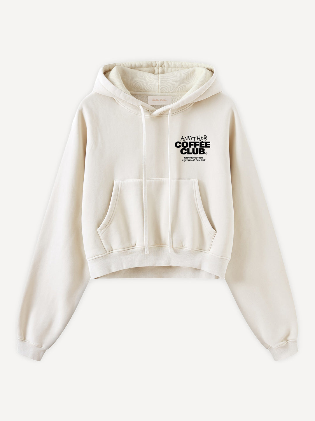 Coffee Club Cropped Hoodie