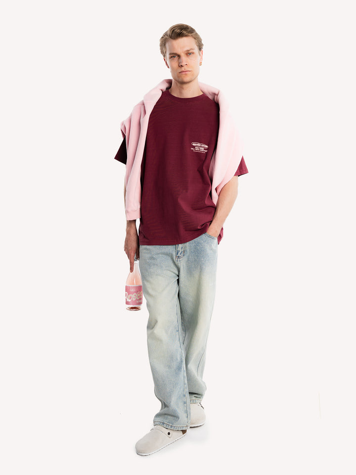 Oyster & Champagne Oversized T-Shirt