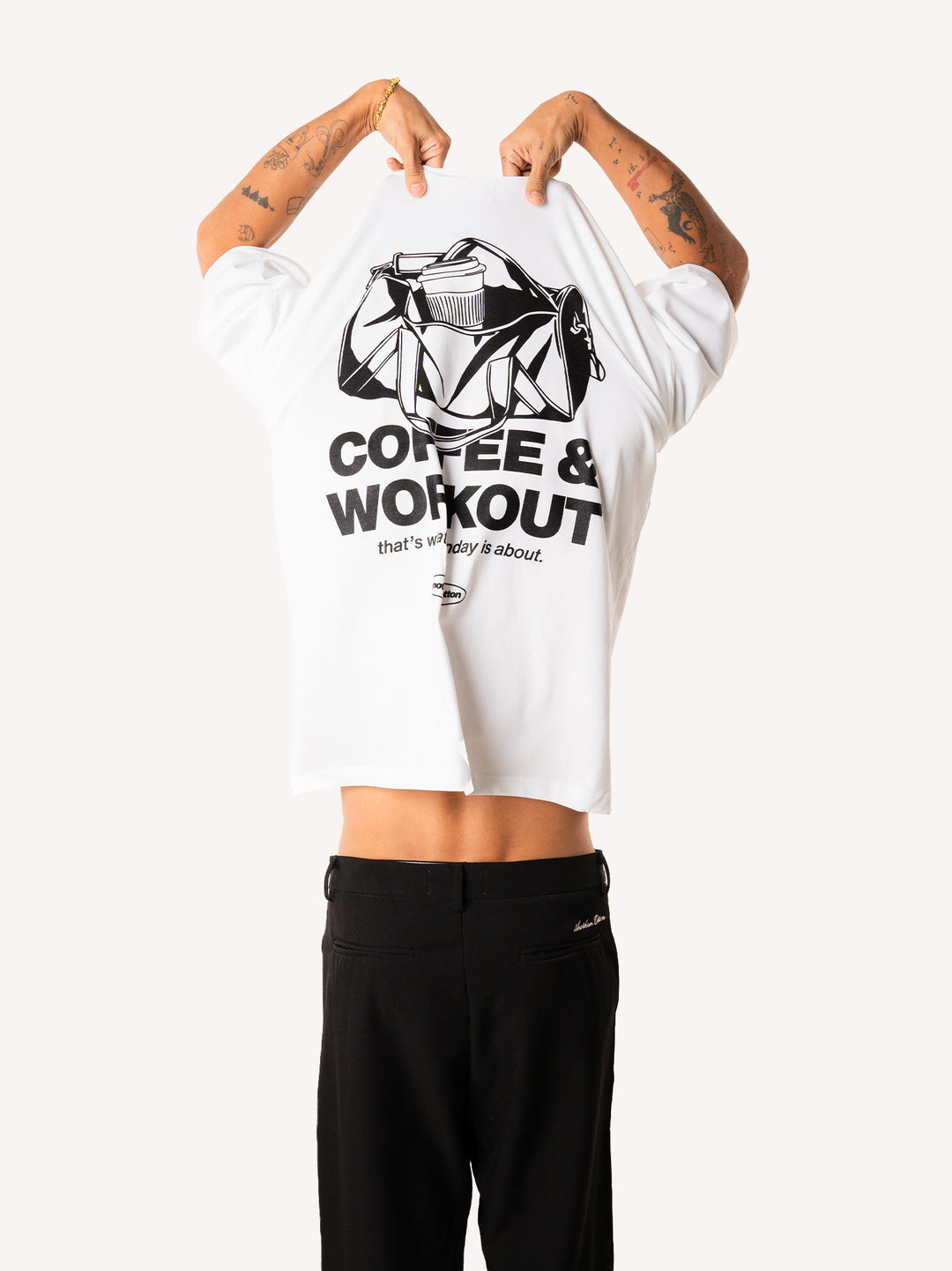Coffee & Workout Oversized T-Shirt