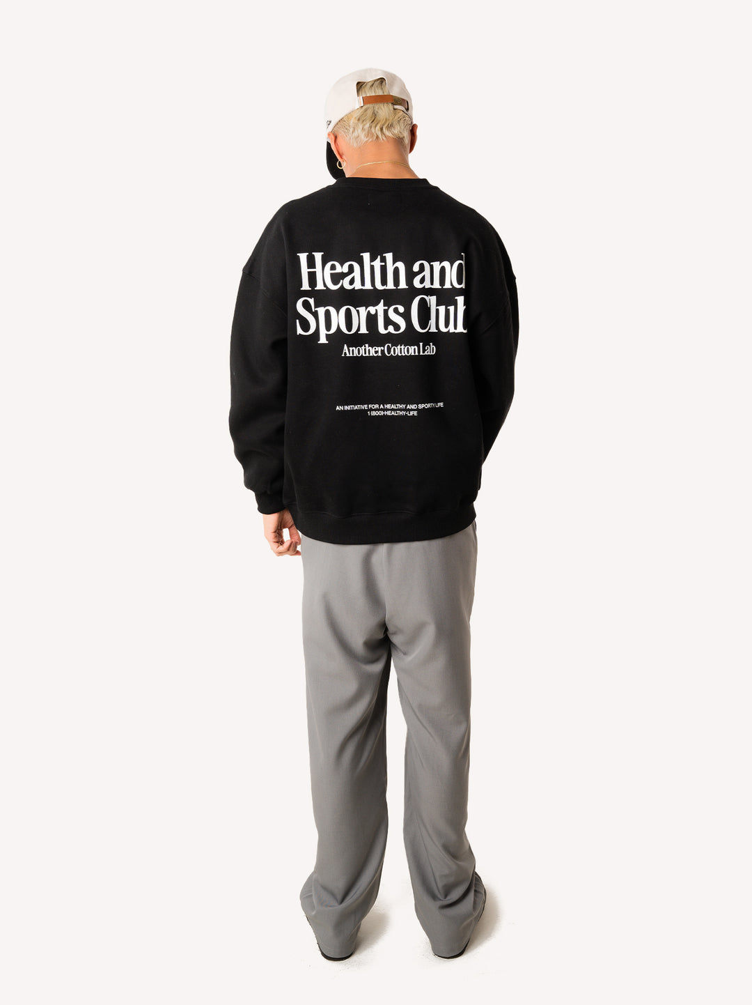 Health and Sport Club Oversized Sweatshirt