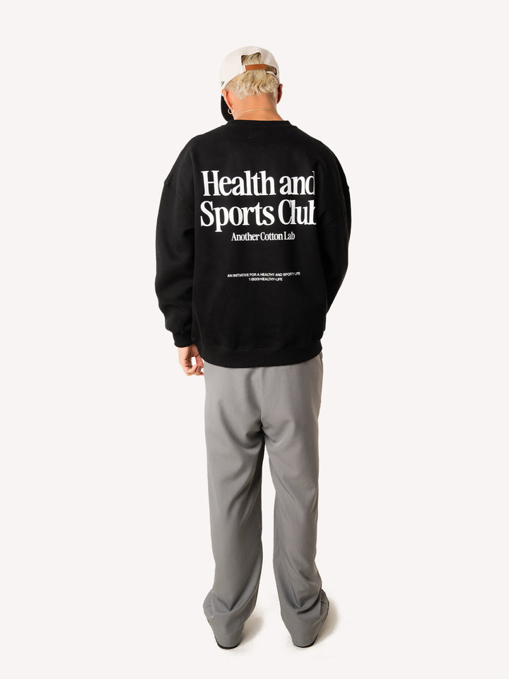 Health and Sport Club Oversized Sweatshirt