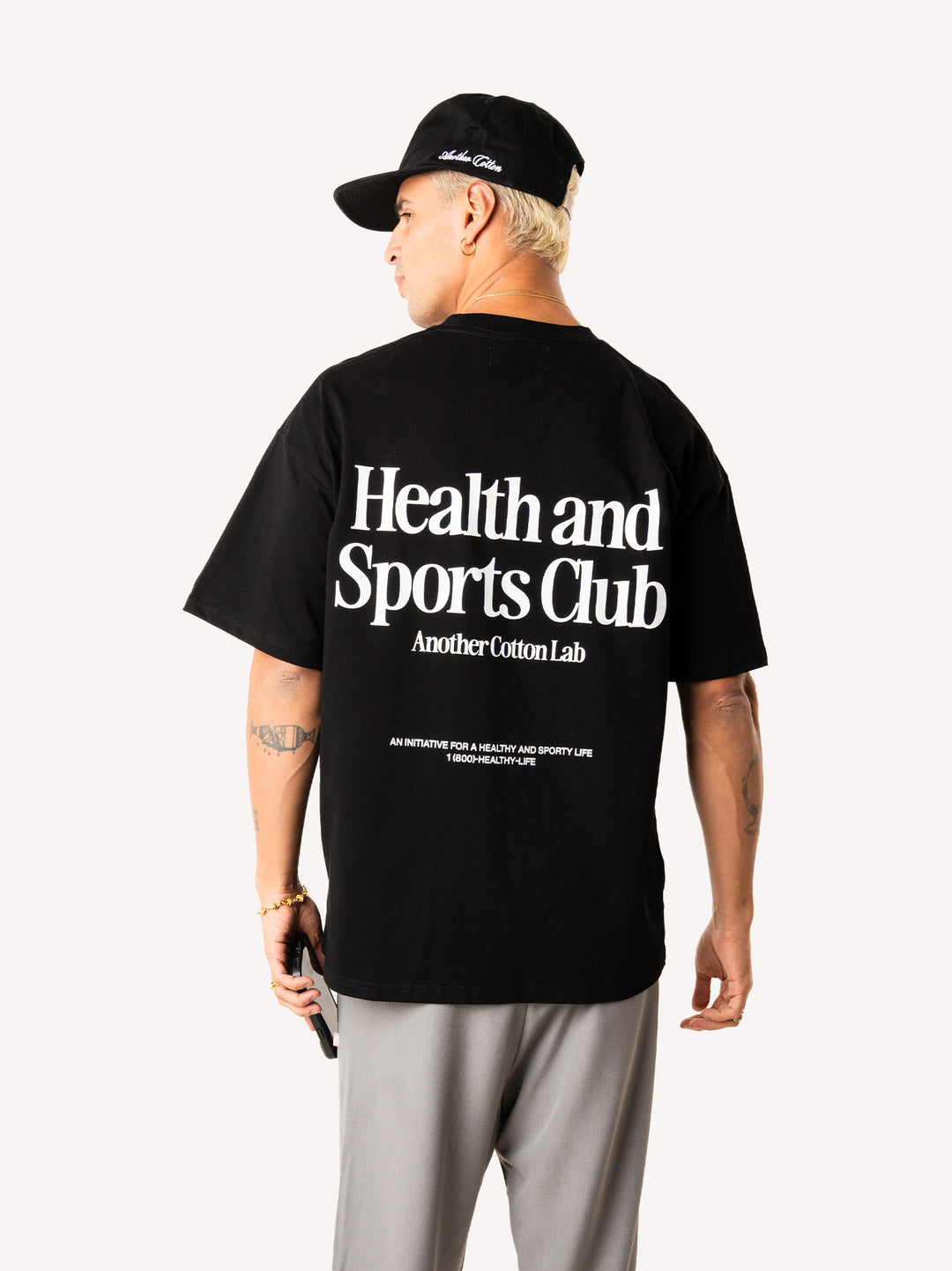 Health and Sport Club Oversized T-Shirt