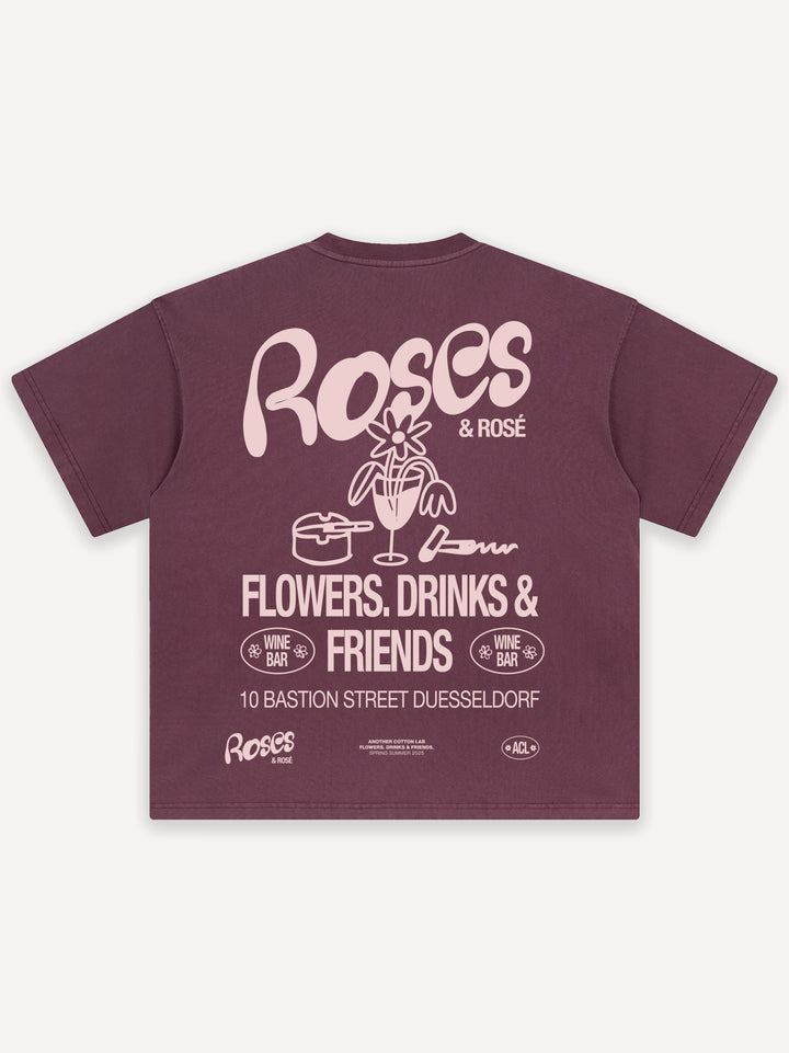 Roses & Rosé Oversized T-Shirt