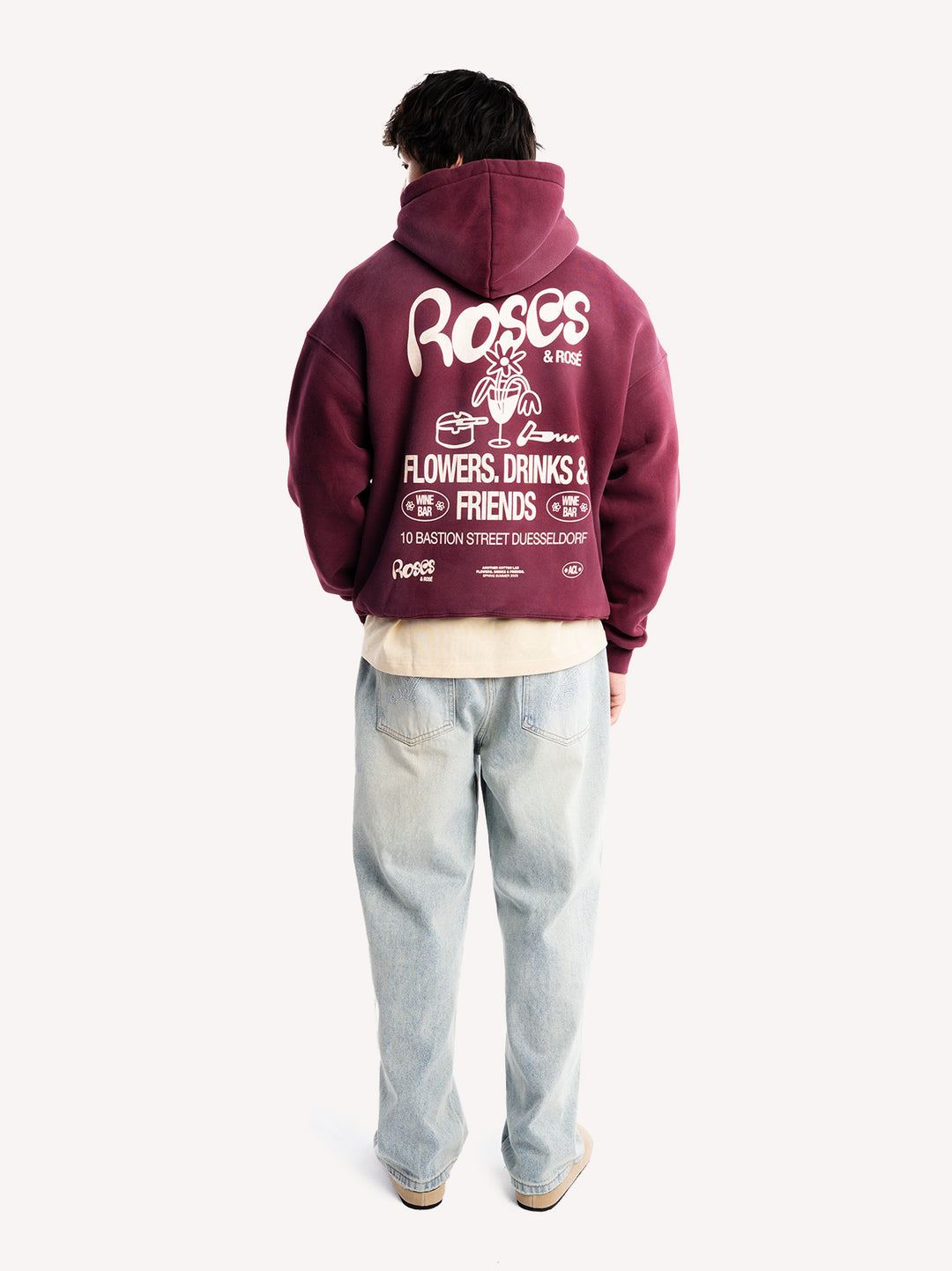 Roses & Rosé Oversized Hoodie
