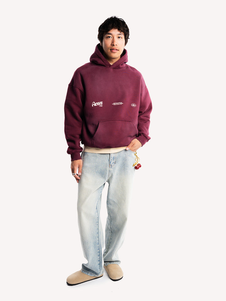 Roses & Rosé Oversized Hoodie