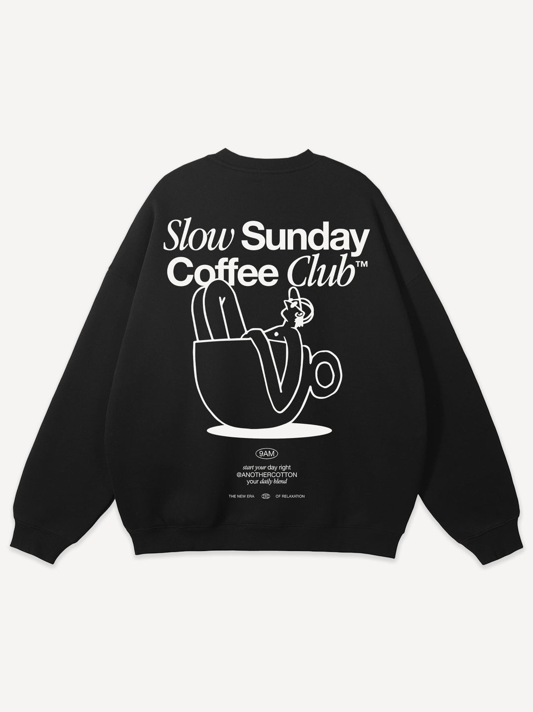 Slow Sunday coffee sweatshirt