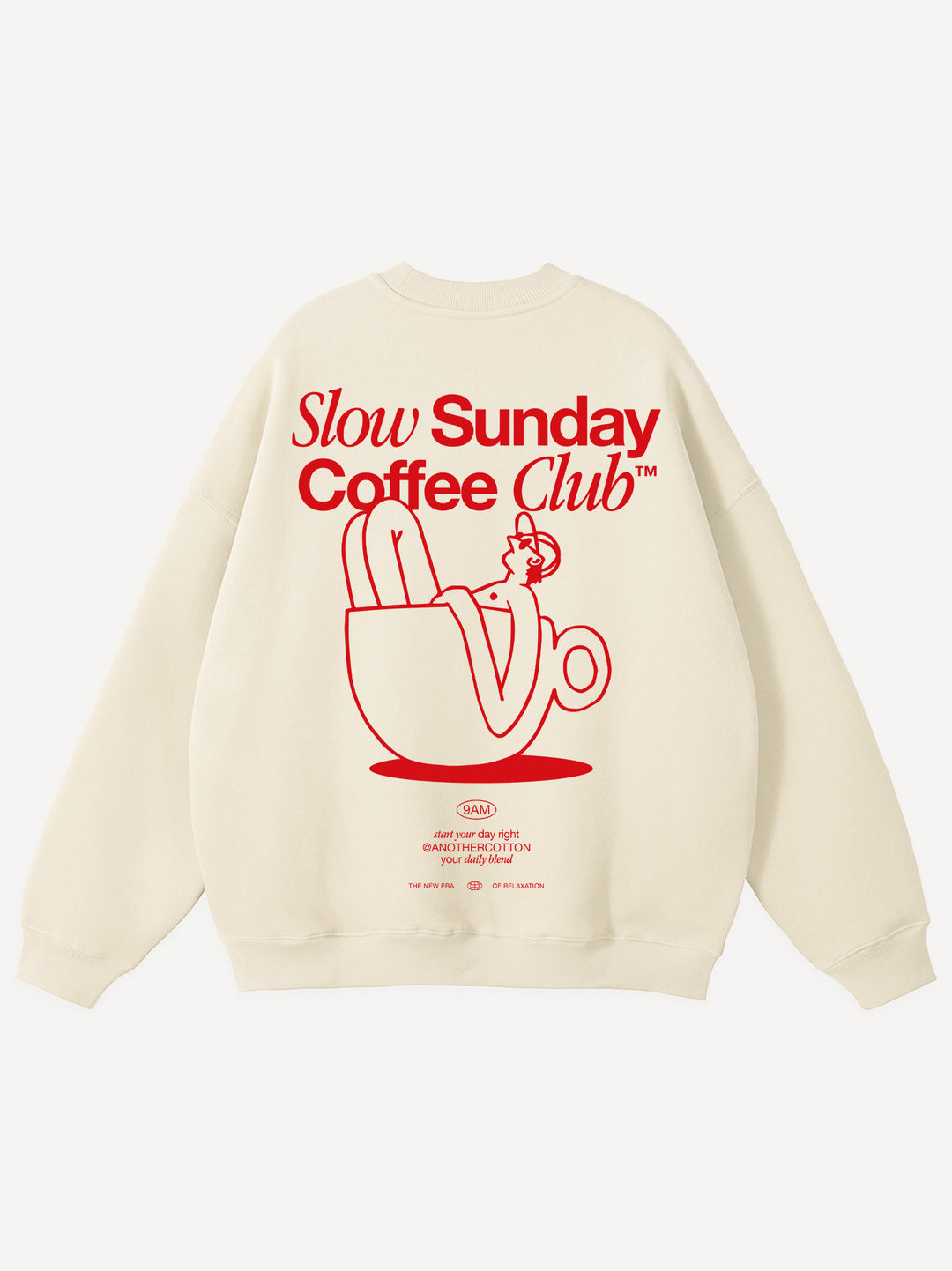 Slow Sunday coffee sweatshirt