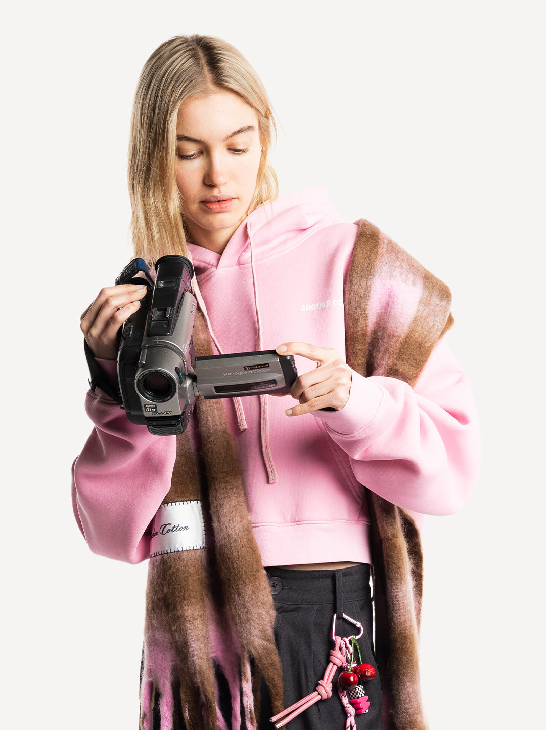 Always Late Cropped Hoodie