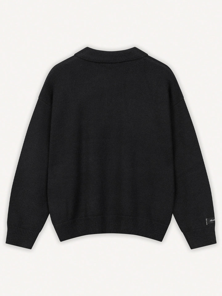 Another Three Button Knit Sweater