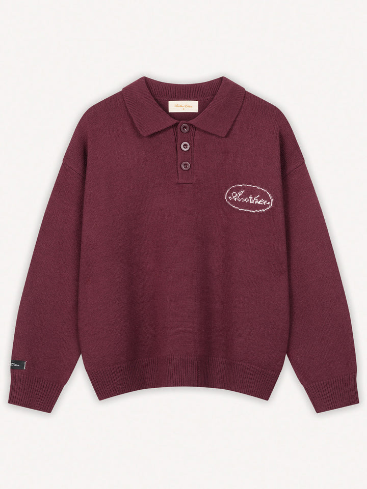 Another Three Button Knit Sweater