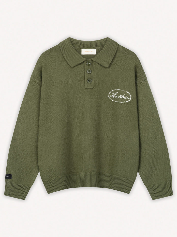 Another Three Button Knit Sweater