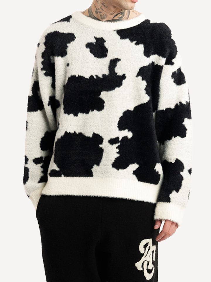 Another Cow Knit Sweater