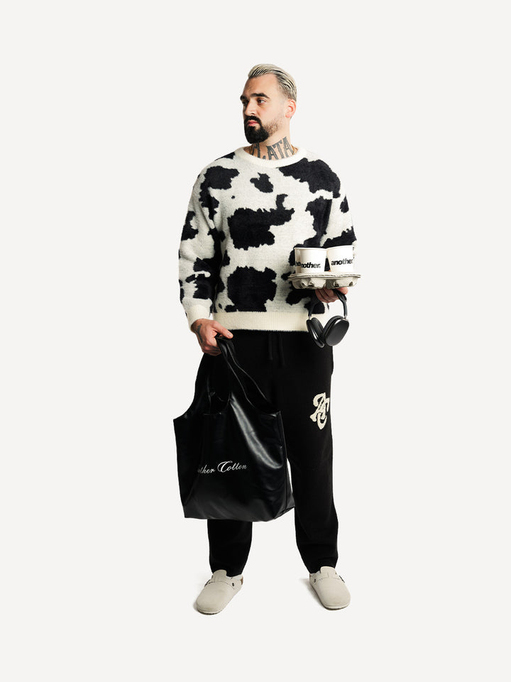 Another Cow Knit Sweater