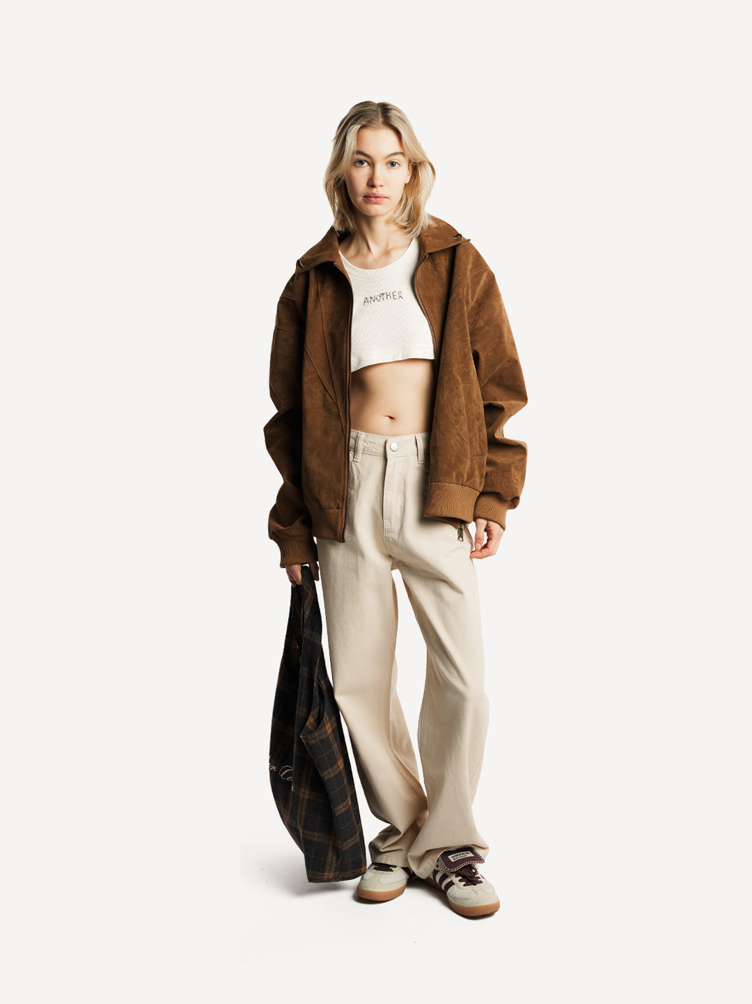 Another Vegan Suede Leather Jacket