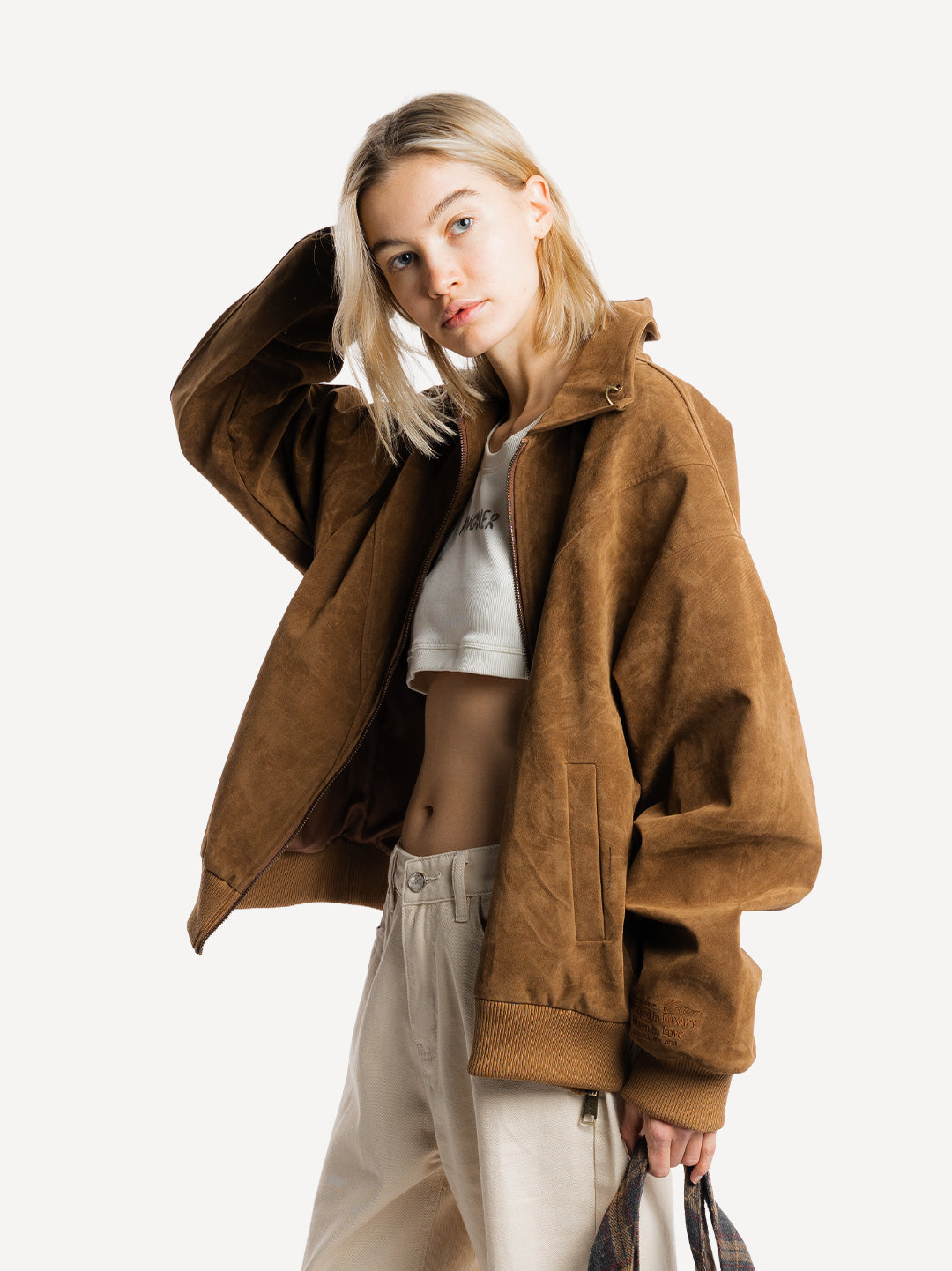 Another Vegan Suede Leather Jacket