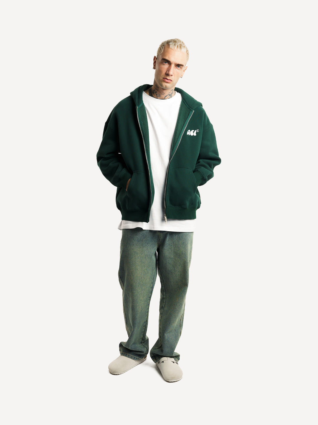 Caffeine Department Zip-Hoodie