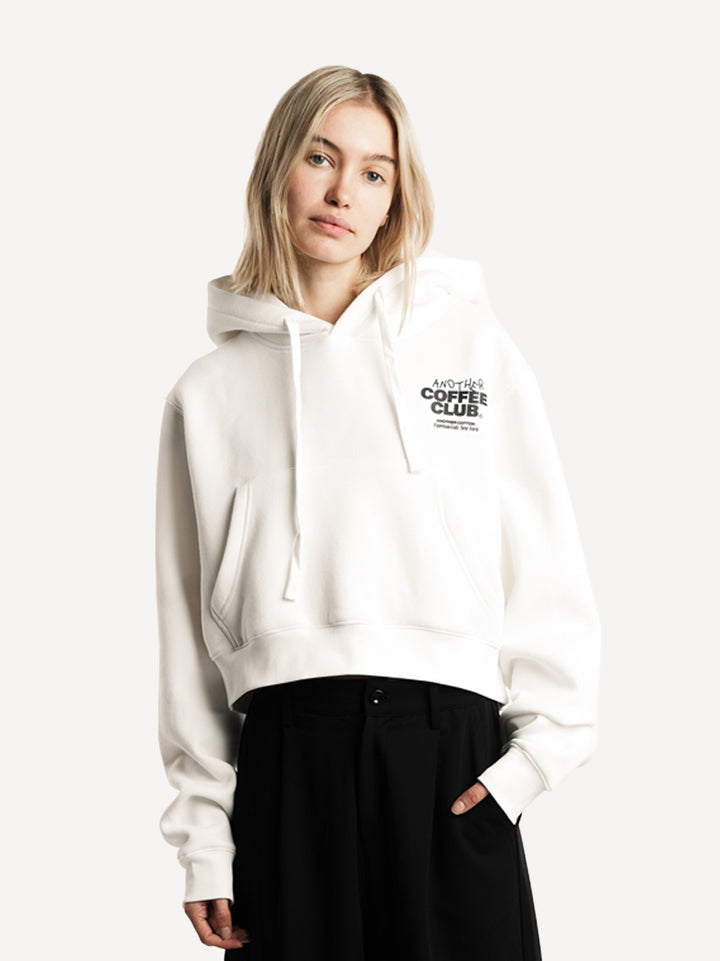 Coffee Club Cropped Hoodie