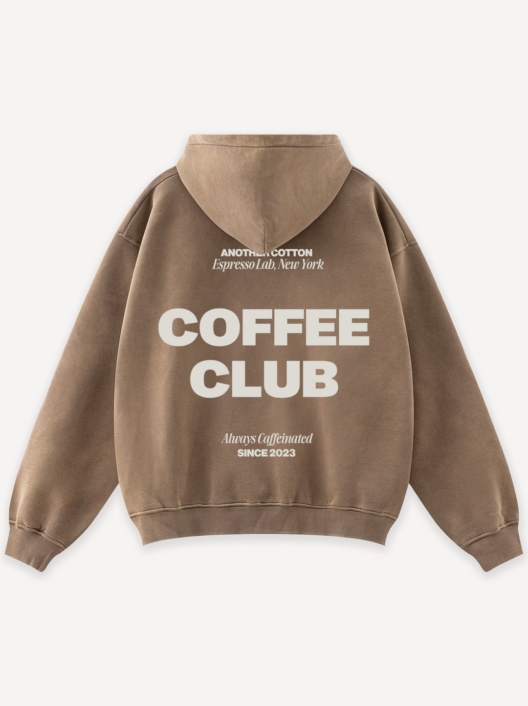 Coffee Club Washed Hoodie