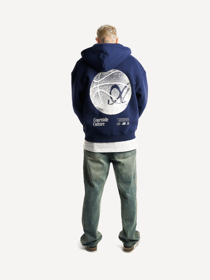 Another Courtside Zip-Hoodie