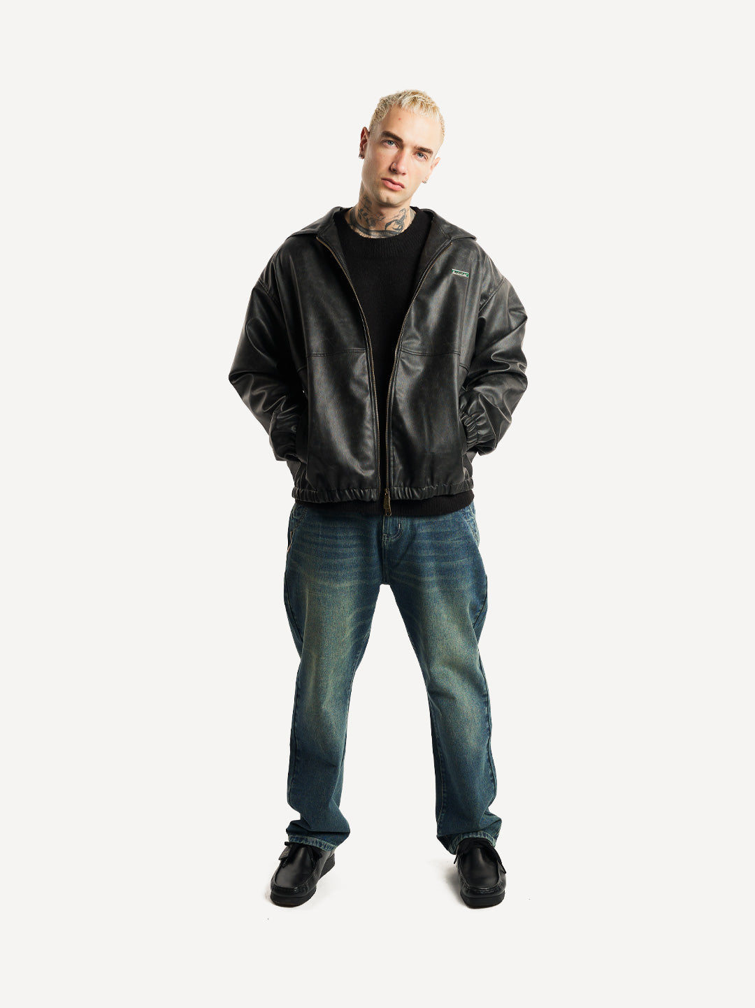 Everyday Vegan Leather Jacket