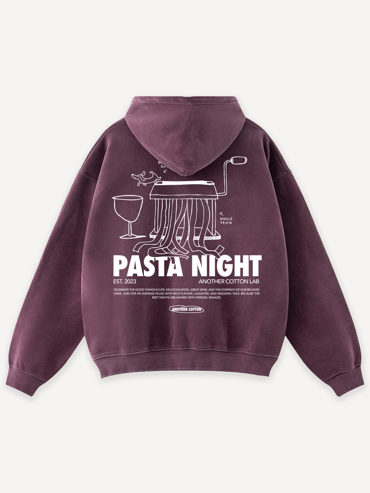 Pasta Night Washed Hoodie