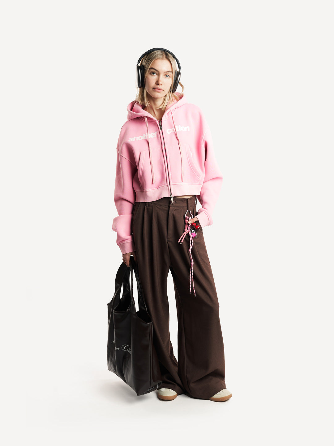 Pods Cropped Zip Hoodie