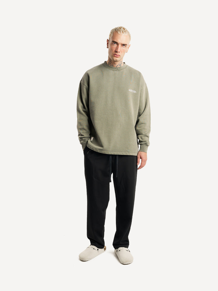 Running Late Washed Sweatshirt