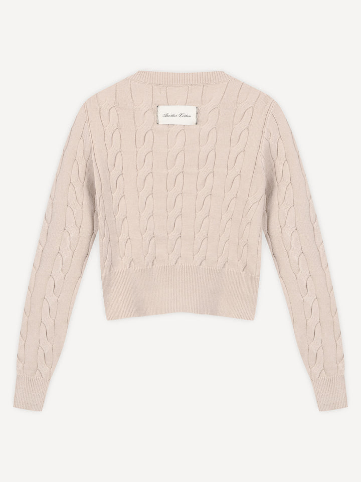 Another V-Neck Knit Sweater