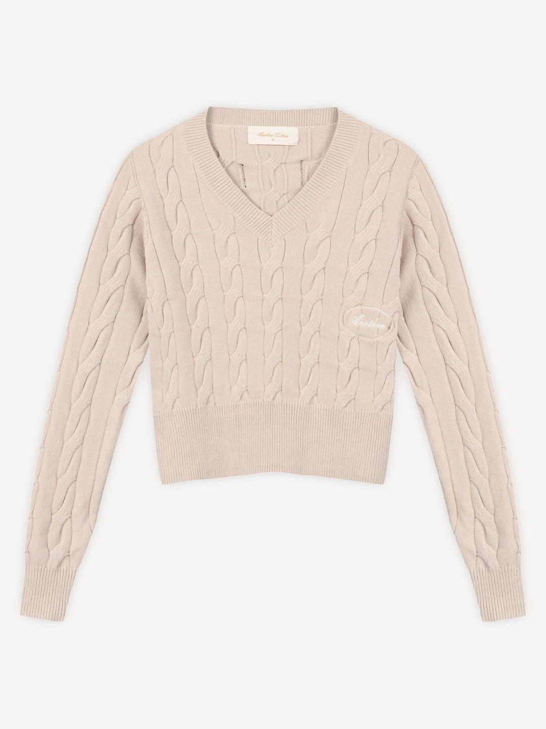 Another V-Neck Knit Sweater