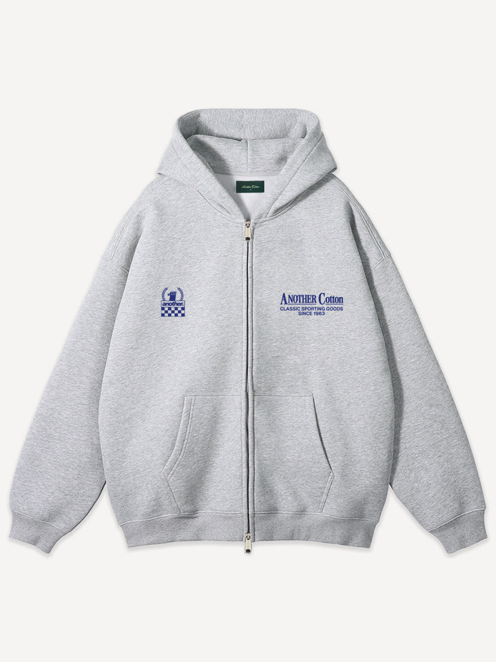 Another Day Oversized Zip Hoodie