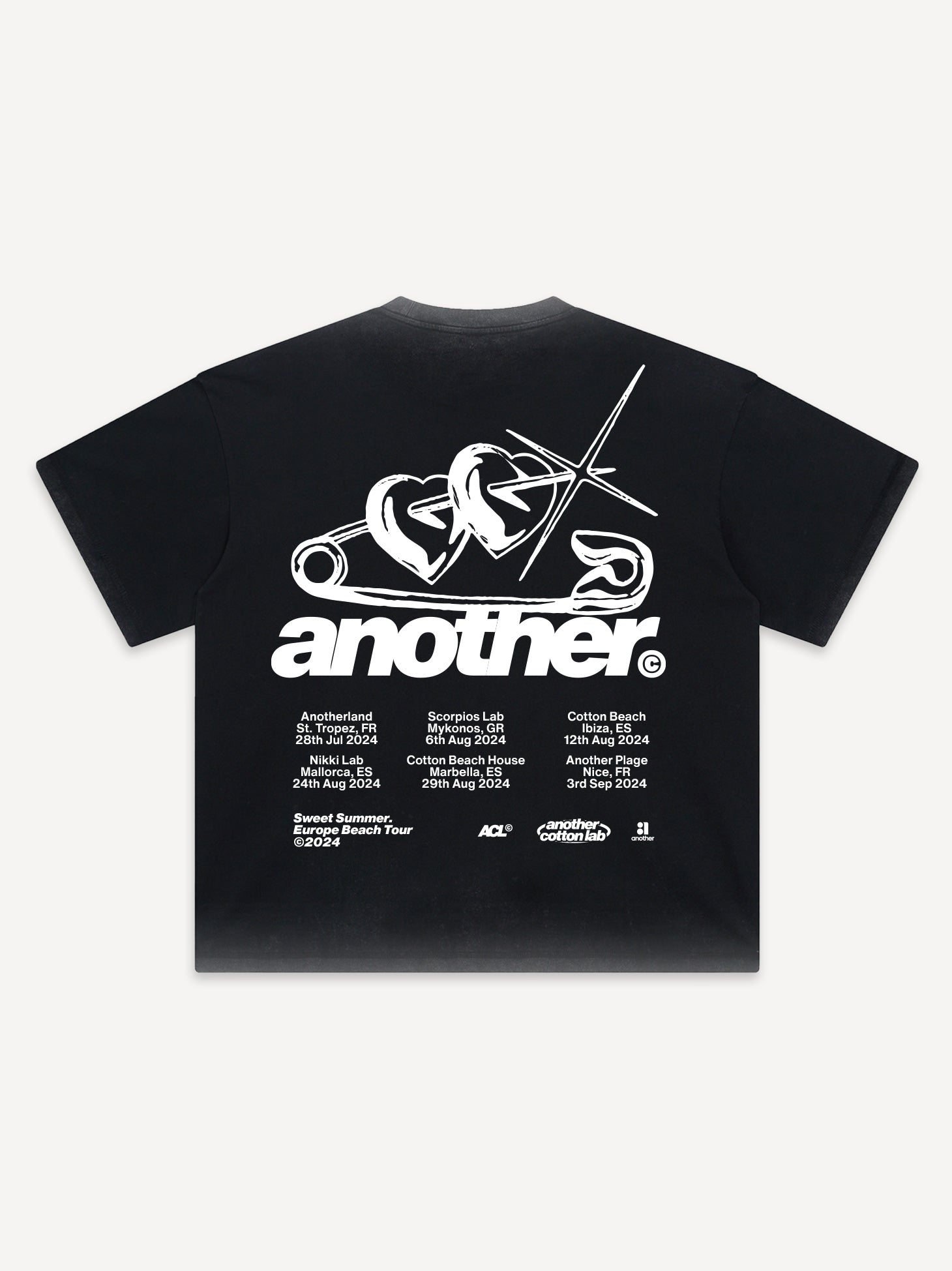 SALEで更にお買得 Another Summer AnotherCottonLab – T-Shirt Oversized Tour Clothing