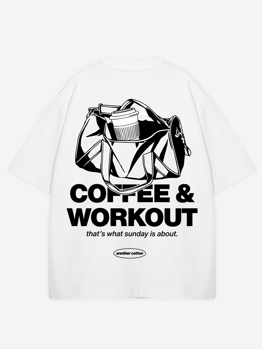 Coffee & Workout Oversized T-Shirt