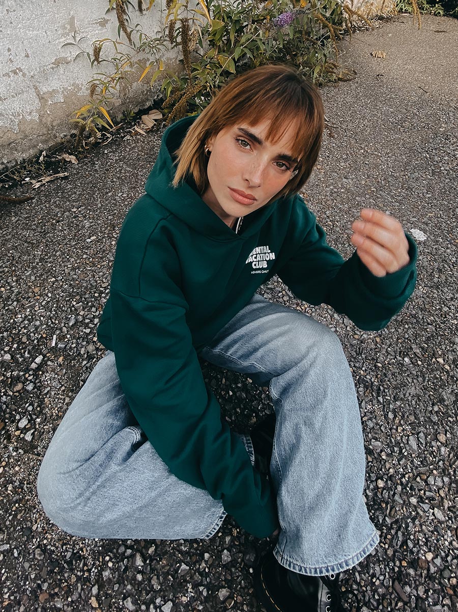 Mental Vacation Club Oversized Hoodie