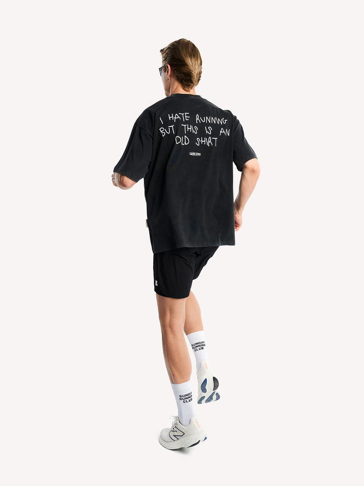Hate Running Washed T-Shirt