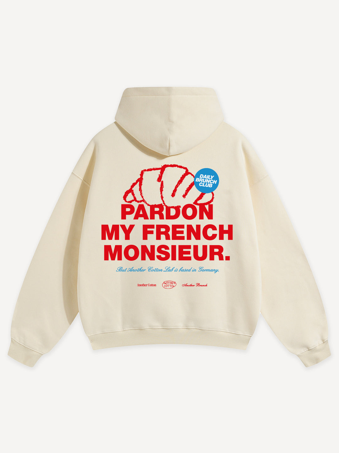 Pardon Monsieur Oversized Hoodie