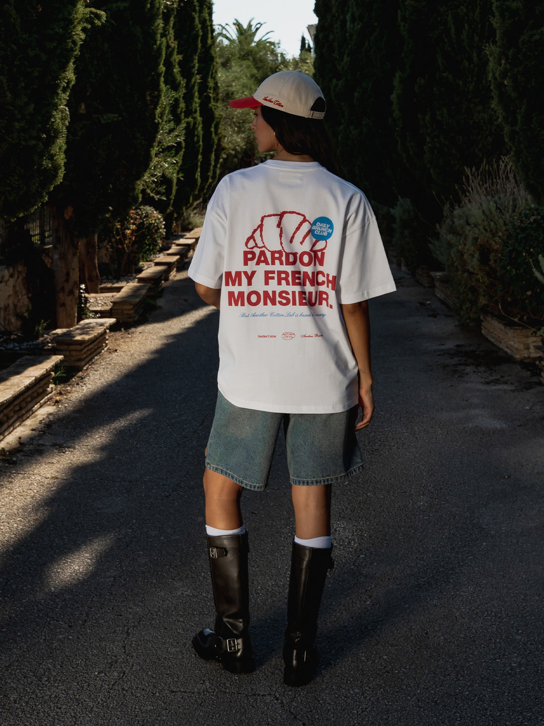 Pardon Monsieur Club Oversized T-Shirt