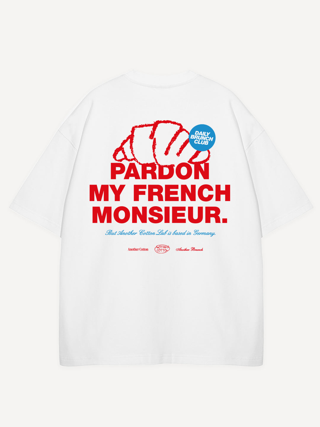Pardon Monsieur Club Oversized T-Shirt
