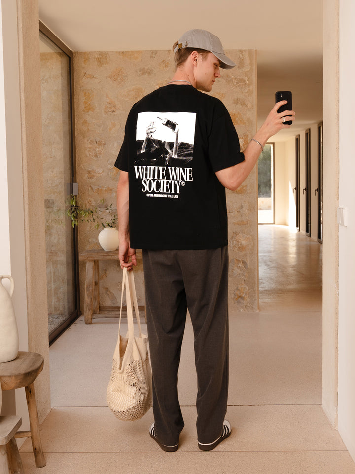 White Wine Society Oversized T-Shirt