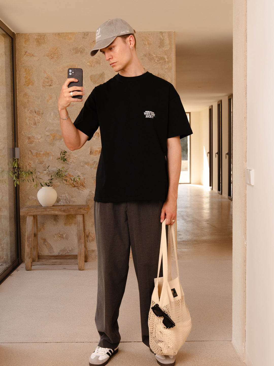 White Wine Society Oversized T-Shirt