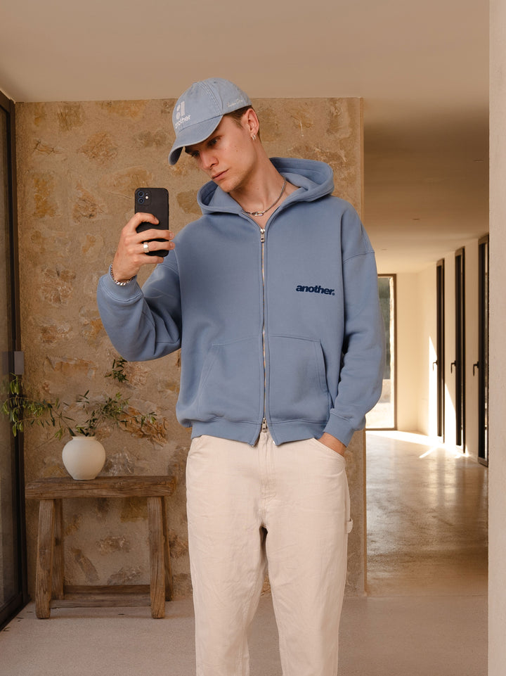 Sunday Kind Of Oversized Zip Hoodie