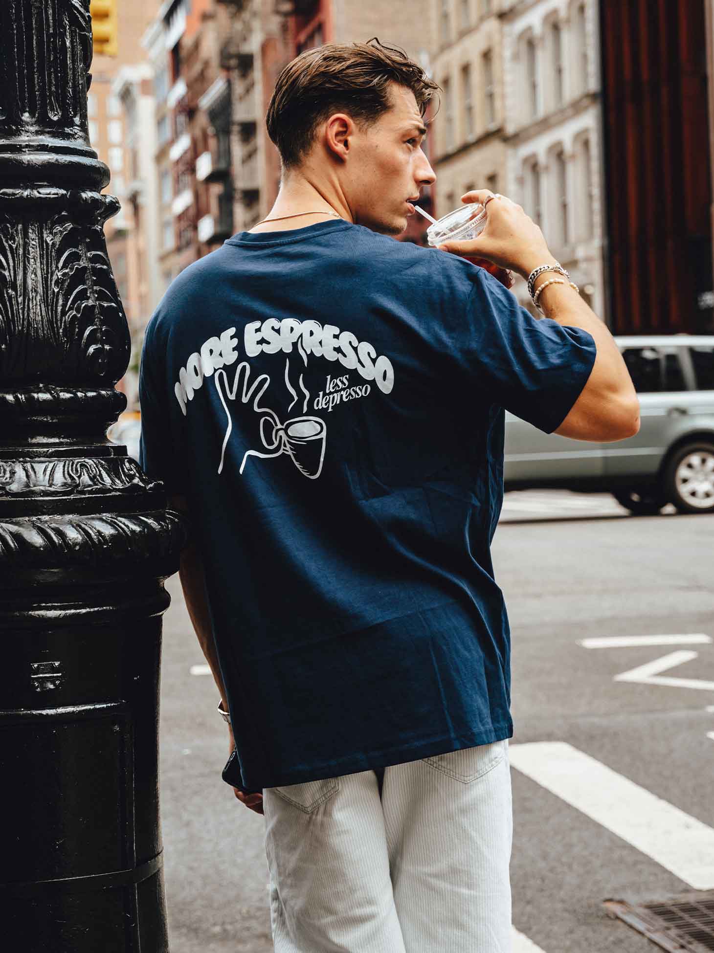 ★another COTTON LAB★More Espresso T-Shirt★3色★ ☆another COTTON LAB☆More Espresso T-Shirt☆3色☆ More