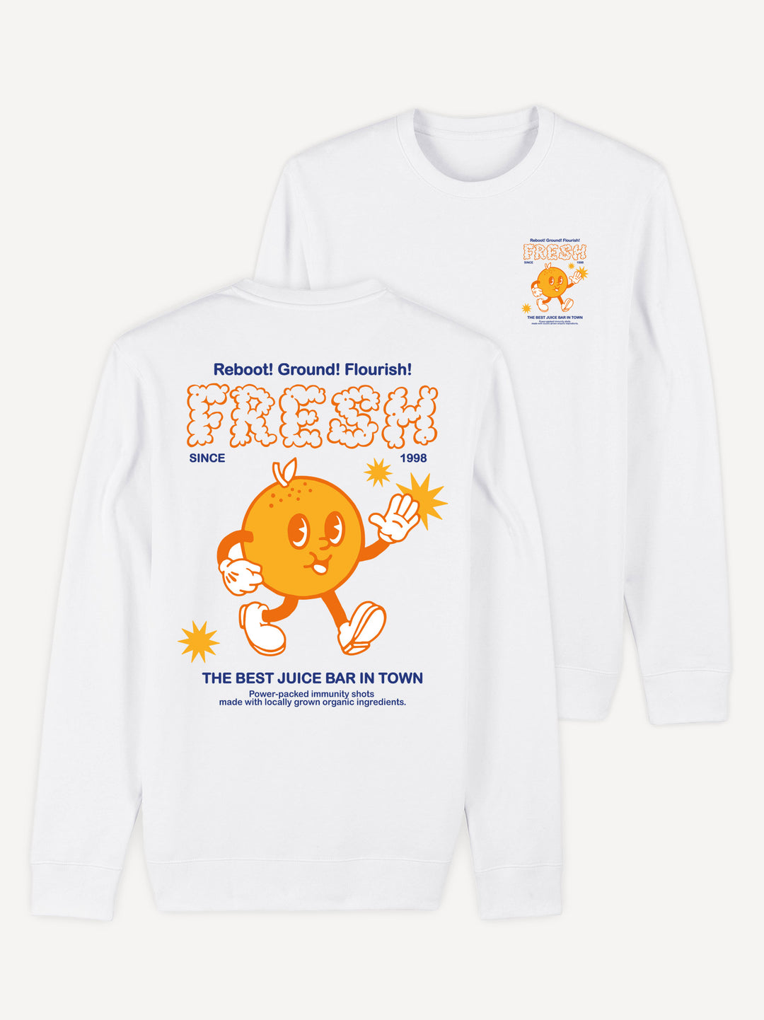 Fresh Orange Sweatshirt