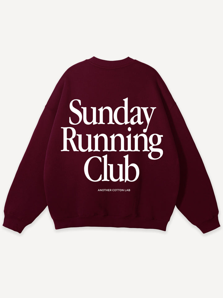 Sunday Running Club Oversized Sweatshirt