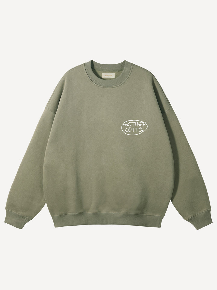 Matcha Mornings Oversized Sweatshirt