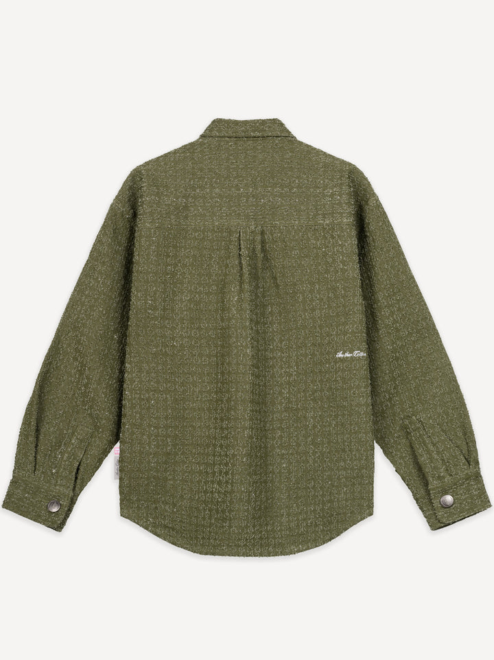 Another Distressed Overshirt Jacket