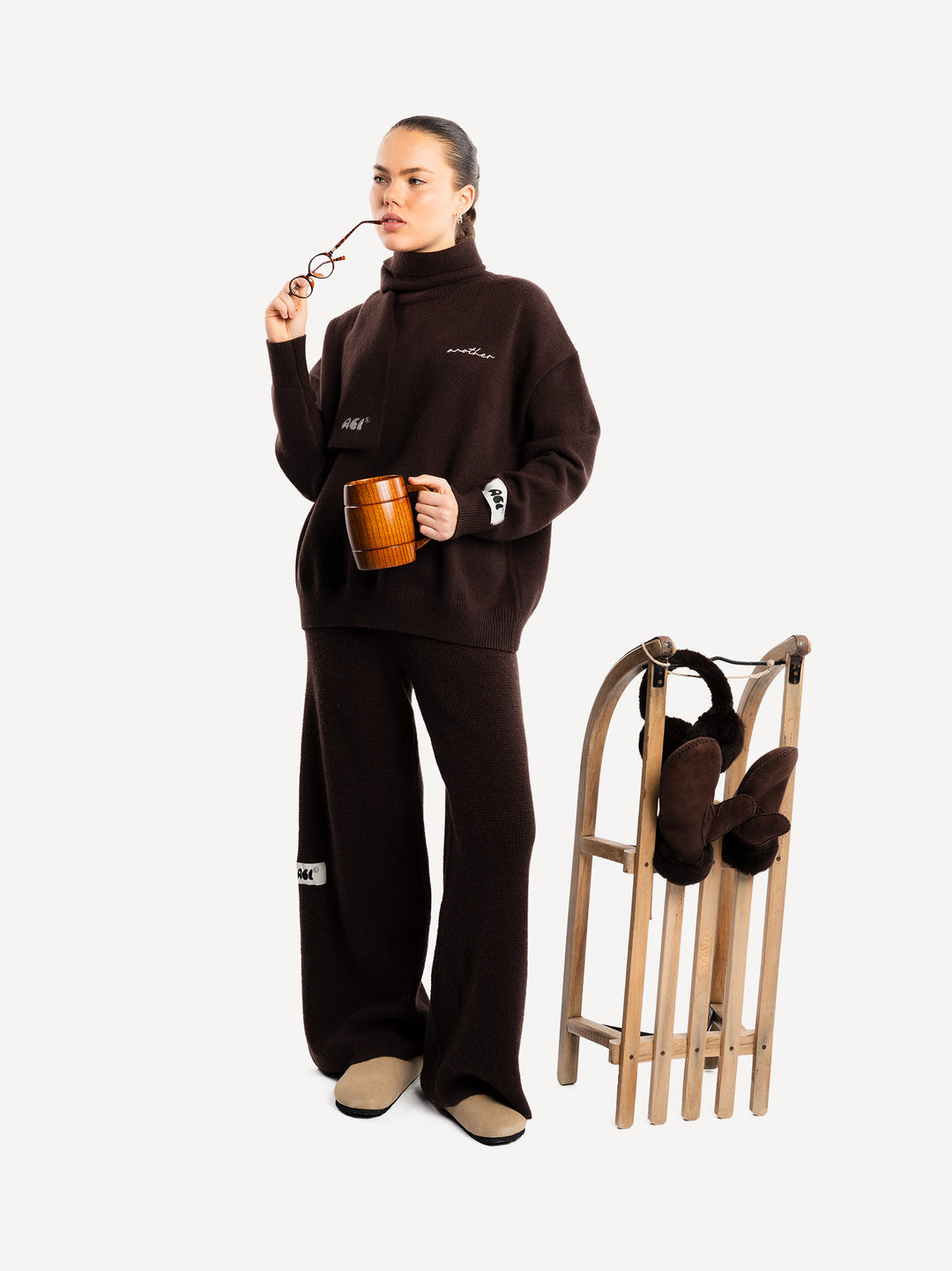 Another Signature Knit Sweater Women